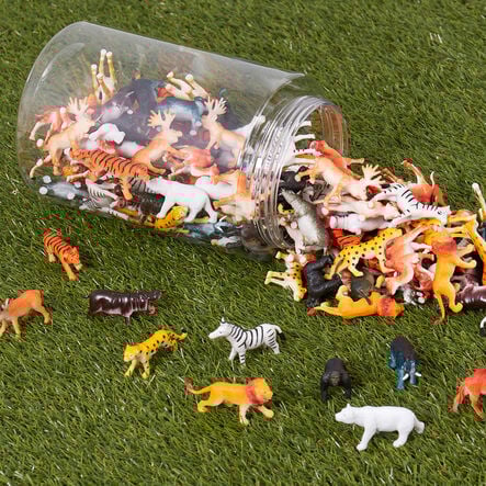 Small World Tub of Wild Animal Counters 144pcs  hi\-res