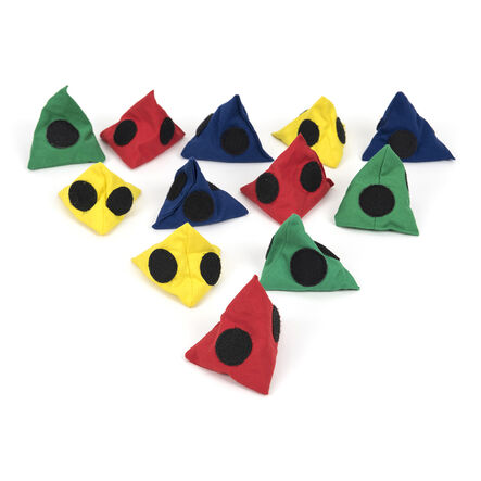 Sticky Target Pyramid Bean Bags 12pk  hi\-res