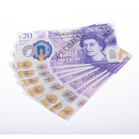 Play Money Sterling Notes Pack  hi\-res