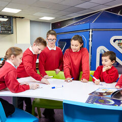 School Whiteboard Table H733 x W1400 x D875mm  School Whiteboard Table H733 x W1400 x D875mm  hi-res