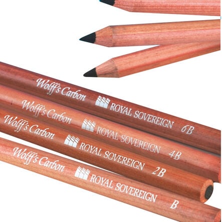 Wolff\'s Carbon Pencils 12pk  hi\-res