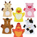 Role Play Farm Animal Hand Puppets Set 6pcs  hi\-res