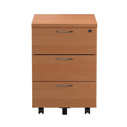 Mobile Under Desk Wooden Pedestals  hi\-res
