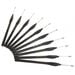 Triangular Handle Synthetic Brushes 10pk Size 2  hi\-res