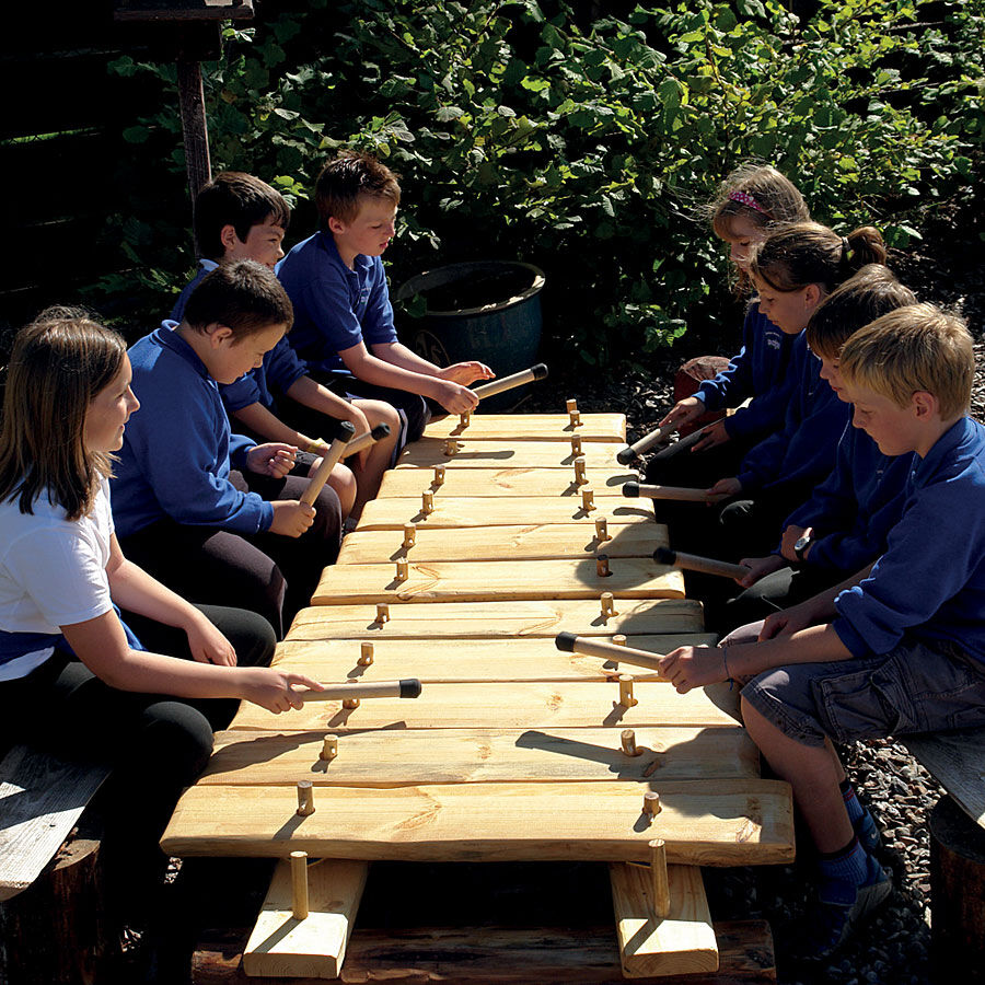 Large wooden xylophone on sale