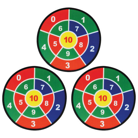 Number Dartboards Adhesive Balls and Targets 3pk  hi\-res