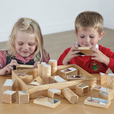 TTS Marvellous Mirror Construction Blocks 25pk  hi\-res