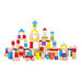 Coloured Wooden Building Blocks 100pk  hi\-res
