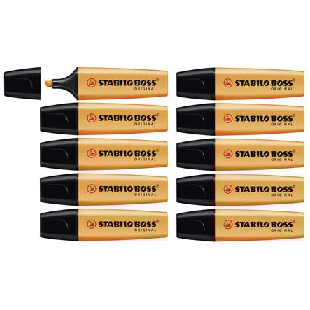 STABILO Chisel Tip Highlighters 10pk Orange Orange hi\-res