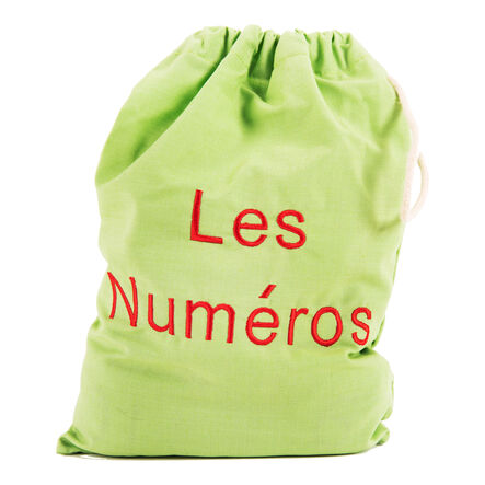 French Number Bean Bags 20pk  hi\-res