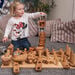 TTS Giant Wooden Stack and Build Construction Set  hi\-res