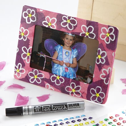 Decorate Your Own Wooden Craft Photo Frames 12pk  hi\-res