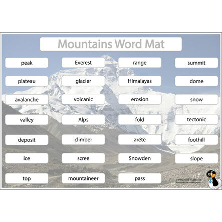 Mountains Curriculum Pack  hi\-res