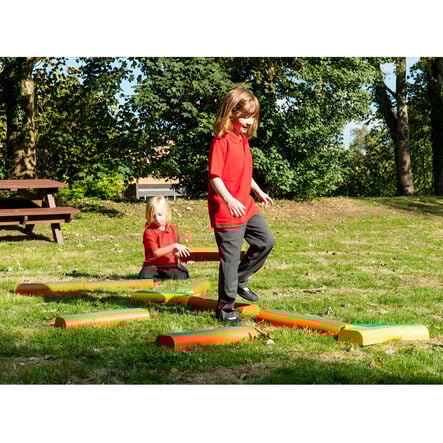Step\-A\-Trail Forest Balance Beams 10pk  hi\-res