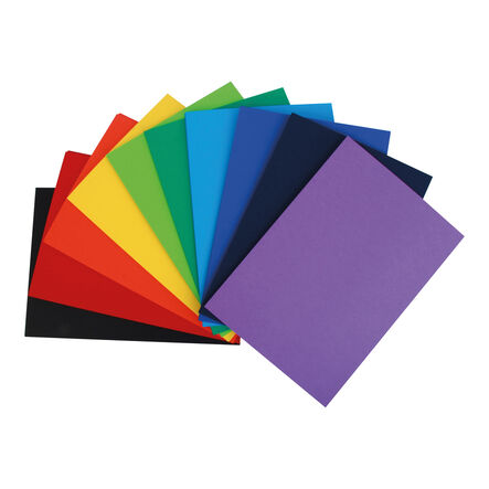 Rothmill Vivid Card 10 col 280mic A4 200pk Multicoloured  hi\-res