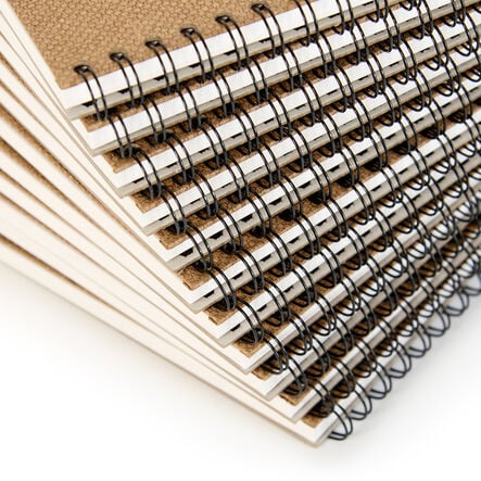 Pisces Jute Spiral Sketchbks A4 140gsm 12pk  hi\-res