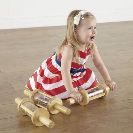 Rolling \x26 Shaking Wooden Treasure Cylinders  hi\-res