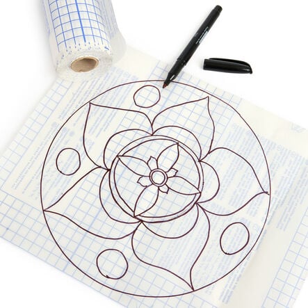 Clear Sticky Back Film Book Cover Roll, Art and Craft  hi\-res