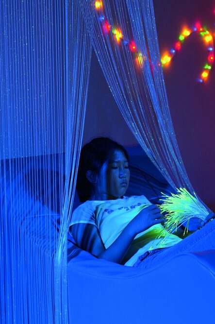 Fibre Optic Waterfall  hi\-res