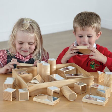 TTS Marvellous Mirror Construction Blocks 25pk  hi\-res