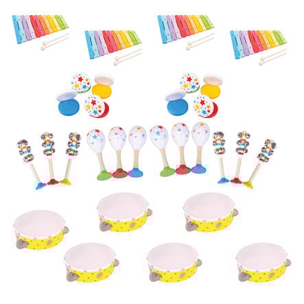 Colourful Pre School Musical Instrument Set 30pcs  hi\-res