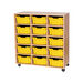 Mobile Triple Tray Storage Unit 15 Deep  hi\-res