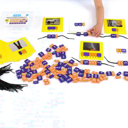 Phonics \- Threading Beads  hi\-res