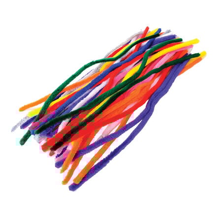 Extra Long Chenille Pipe Cleaners 50pk  hi\-res