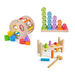 Baby \x26 Toddler Wooden Manipulative Nursery Toys Bundle  hi\-res