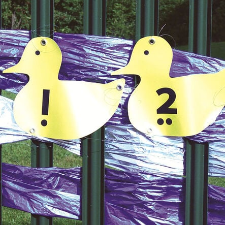 TTS Outdoor Plastic Number Ducks 1\-10  hi\-res