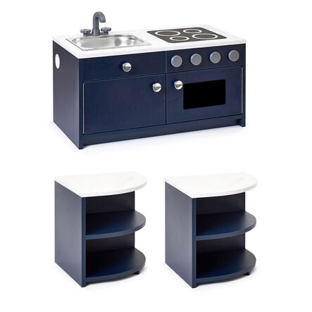Modern Living Toddler Kitchen Set Navy 3pc  hi\-res