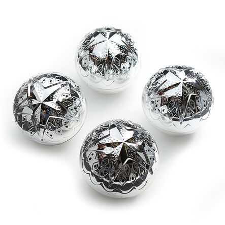 Marvellous Metallics Silver Sensory Balls 2pk  hi\-res