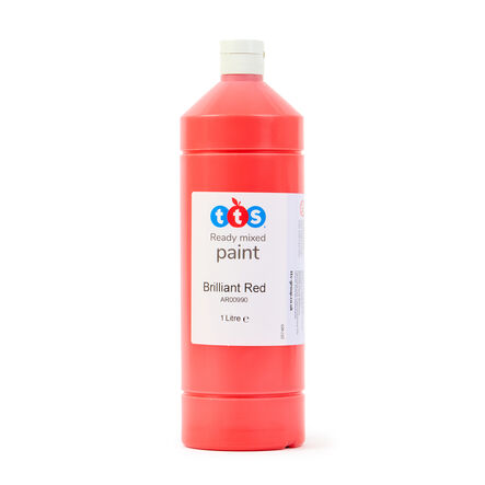 TTS Ready Mixed Paint 1L Brilliant Red  hi\-res