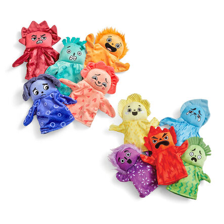 Feelings and Emotions Hand Puppets Bundle  hi\-res