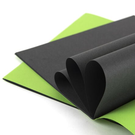 Project Scrap Books Black\/Green Covers A4+ 25pk Apple Green hi\-res