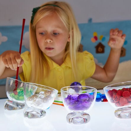 TTS Easy Reach Sorting Sweetie Jar Set Clear 6pcs  hi\-res