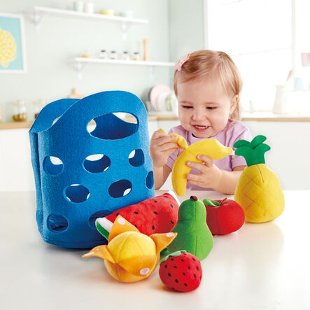 Role Play Toddler Soft Foods and Baskets Bundle  hi\-res