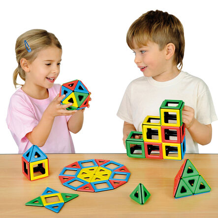 Magnetic Polydron Shape Construction Sets  hi\-res