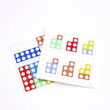 Numicon Number Bond Baseboard Overlays \- Set of 6  hi\-res