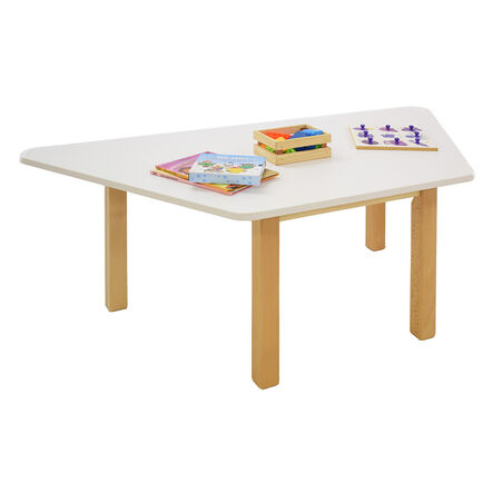 Essentials Table Trapezoidal White Top 300mm  hi\-res