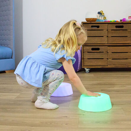 Light\-Up Sensory Stepping Stone 3pk  hi\-res