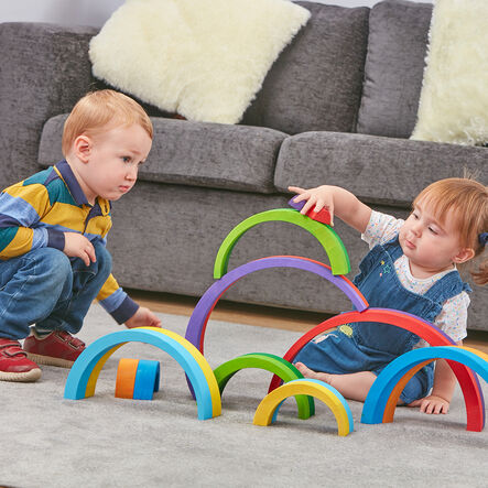 Rainbow Construction Nesting Arches  hi\-res