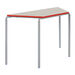 Crush Bent PU Edge Trapezoid Table  hi\-res