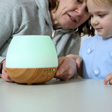 Colour Changing Aroma Diffuser Lamp \x26 Speaker  hi\-res