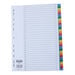EASTLIGHT A4 Index Divider Multi\-Punched File Organisers  hi\-res