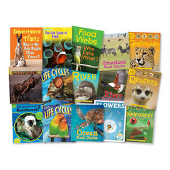 Life Cycles and Food Chain Book Pack KS2 15pk  Life Cycles and Food Chain Book Pack KS2 15pk  hi-res