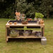 Outdoor Wooden Group Discovery Table  hi\-res