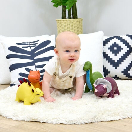 Little Friends Sensory Rattle Dinosaurs Big Bundle  hi\-res