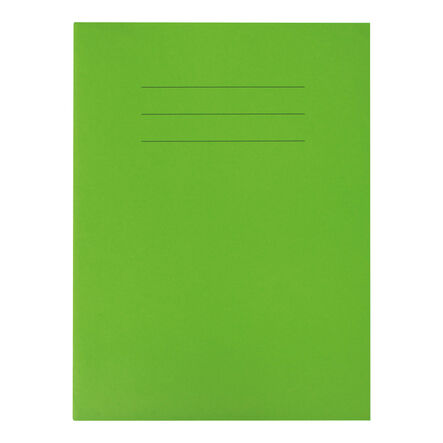 Choice Exercise Books A4+ 8mm R\x26M 80pg Green 100pk Green hi\-res