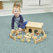 Wooden Pig and Sheep Small World Farm Barn  hi\-res